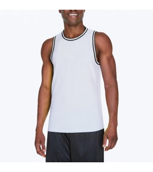 Crew Neck Ribbed Sports Vest