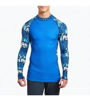 Patterned Sports Long Sleeve