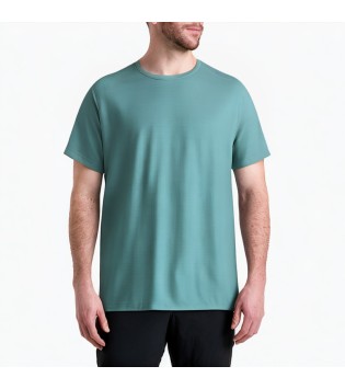 Solid Color Ice Silk Sports T Shirt