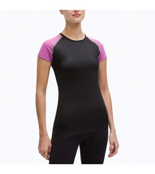 100% Polyester Quick Dry Short Sleeve Sports Shirt