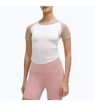 Slim Fit Yoga Short Sleeve