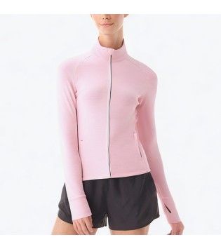 Slim Fit Zipper Sports Jacket